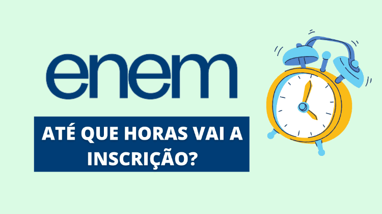 Até que horas vai a inscrição do Enem 2025?