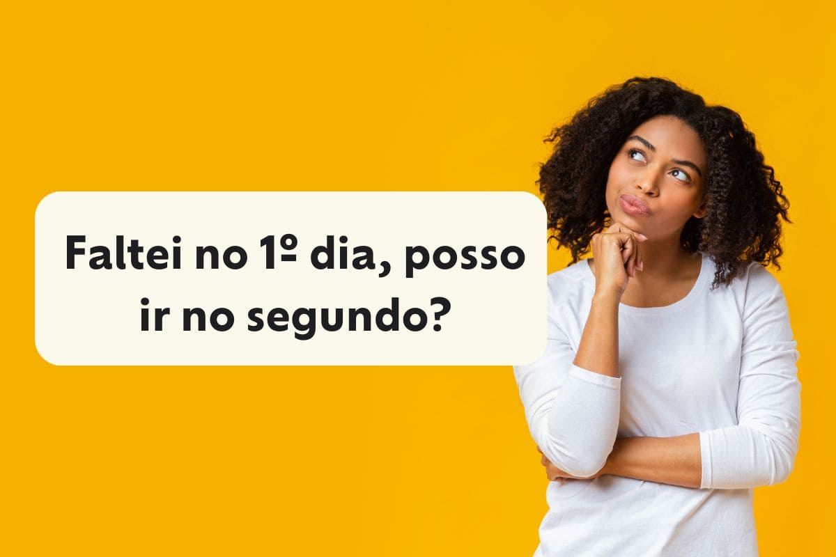 Enem: quem perdeu o primeiro dia de prova pode ir no segundo?