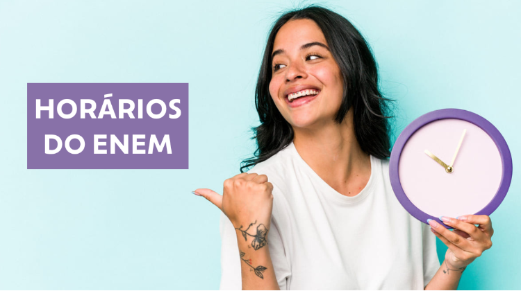 Enem 2024: veja os horários de prova em cada estado