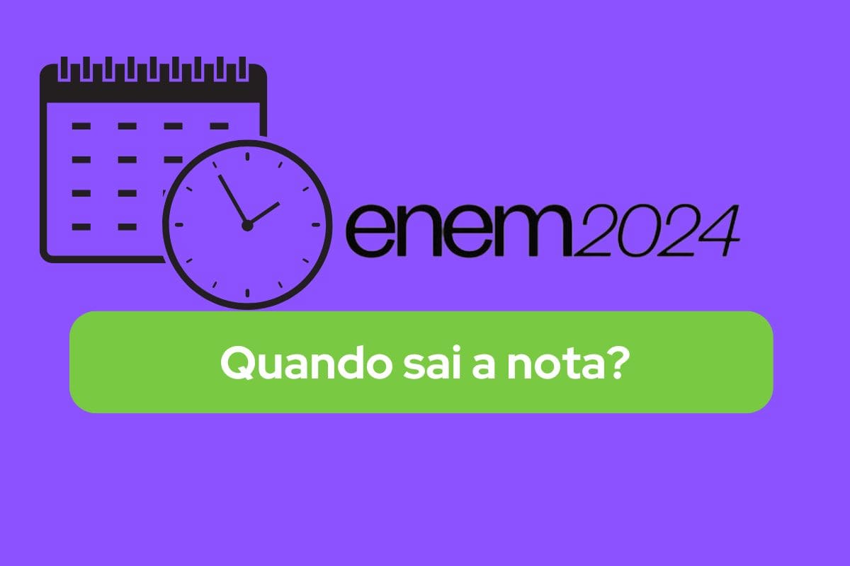 Quando sai a nota do Enem 2024?