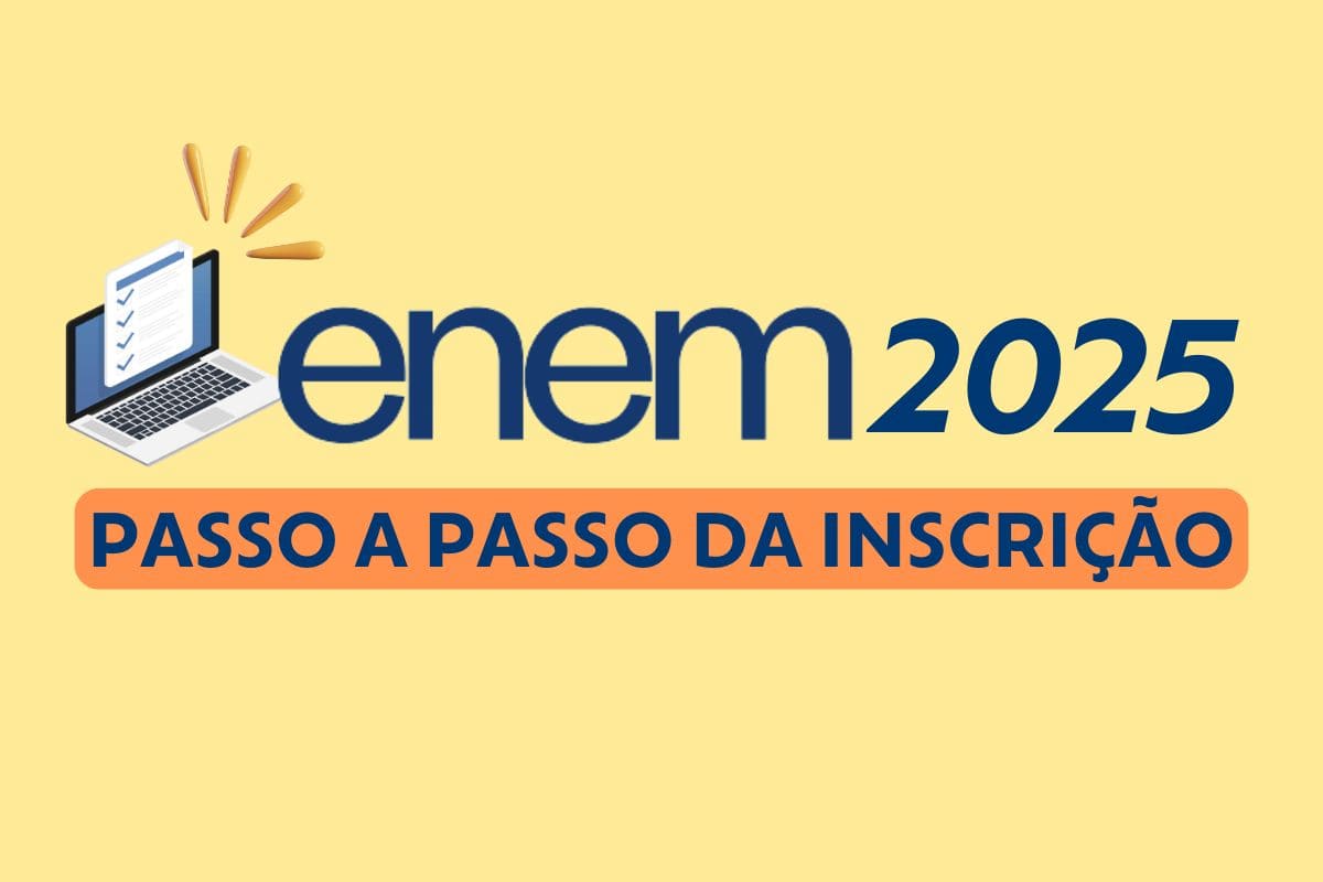 Como fazer a inscrição no Enem 2025? Veja passo a passo!
