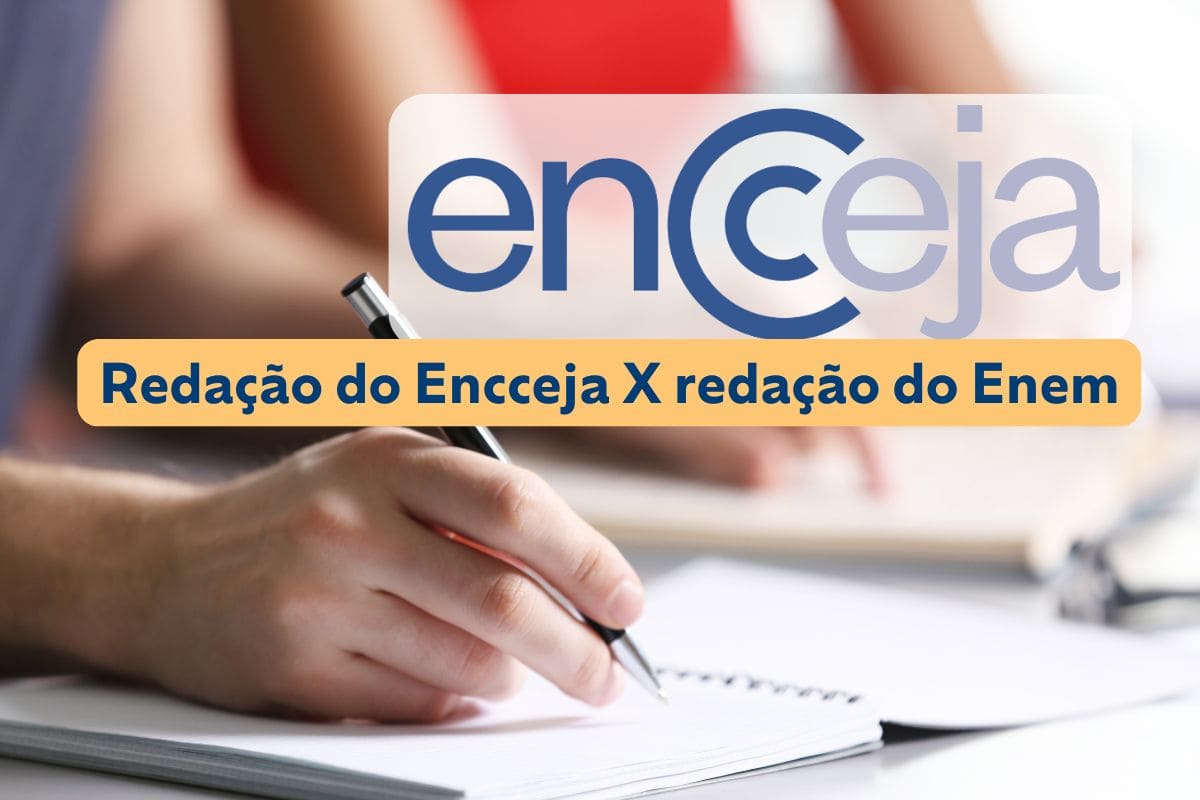 A redação do Encceja é igual ao Enem? Veja se tem diferença!