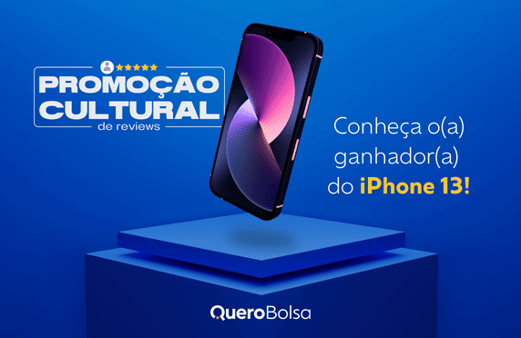 Promoção de Reviews da Quero Bolsa traz vencedor do iPhone 13