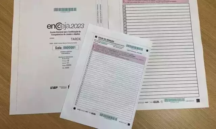 Posso levar garrafa de água para a prova do Encceja?