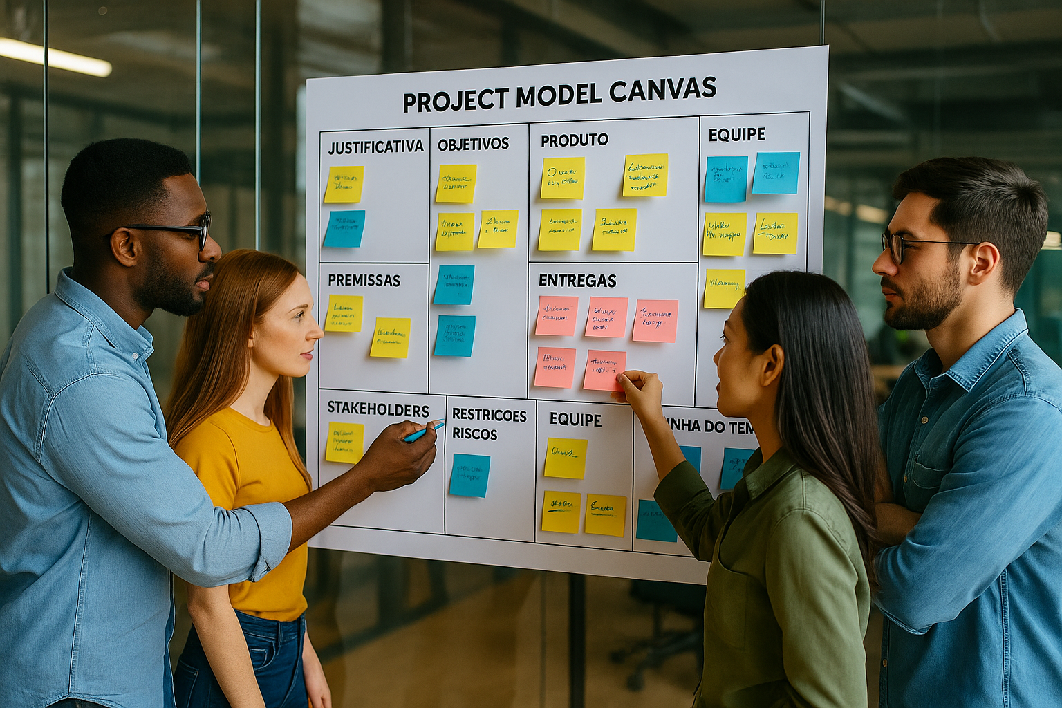 Project Model Canvas: 4 etapas para preencher com sucesso