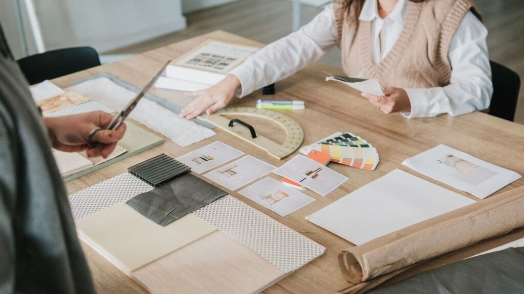 Escritório de Design de Interiores.