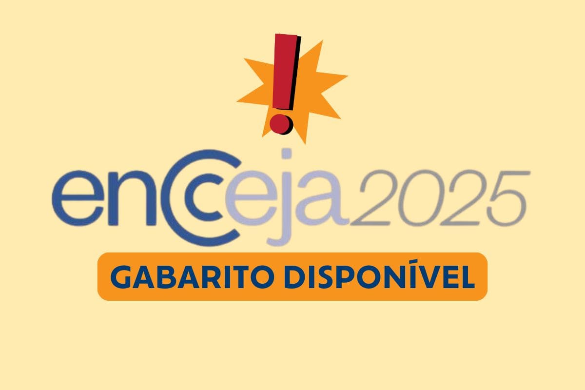 Gabarito do Encceja 2025 é divulgado; acesse já