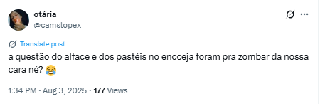 Comentários prova do Encceja