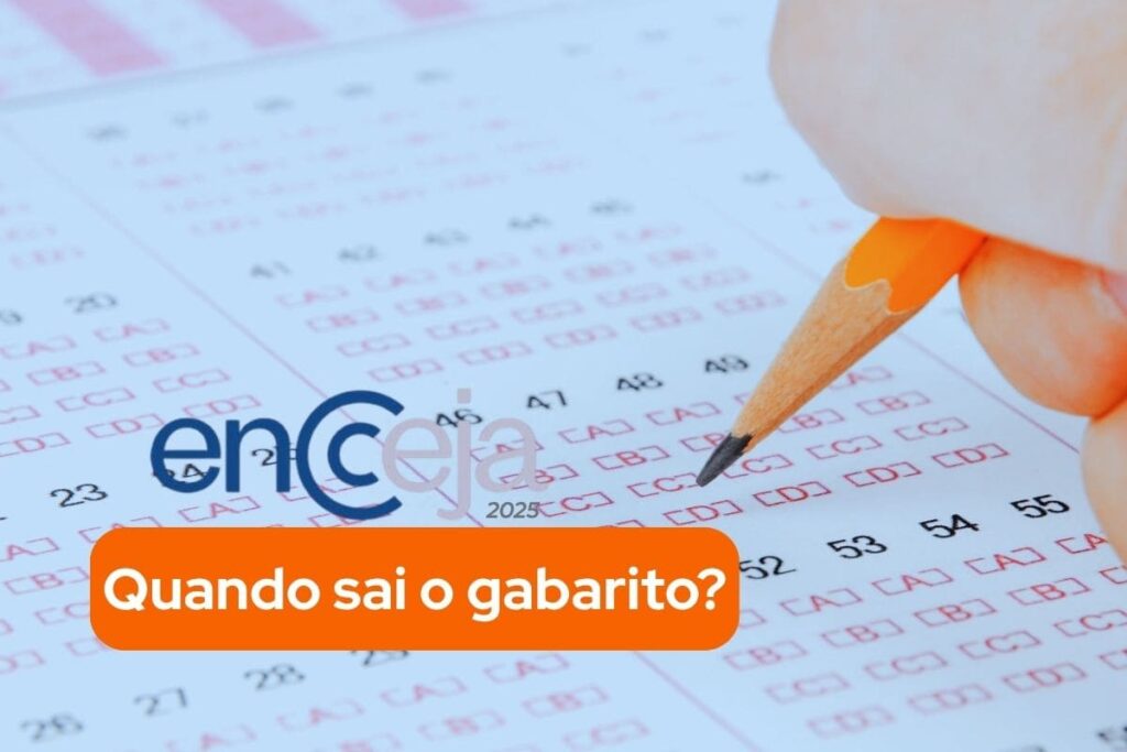 quando sai o gabarito do encceja 2025
