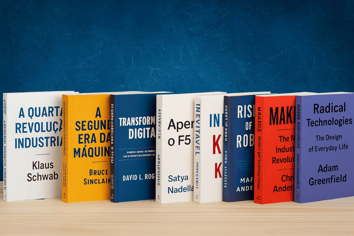9 livros sobre indústria 4.0 para entender o futuro digital