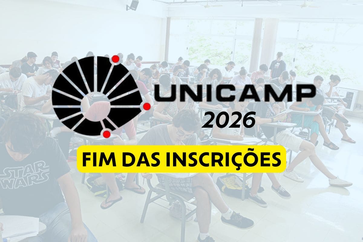 Unicamp 2026: inscrições terminam nesta segunda (1º); se inscreva já