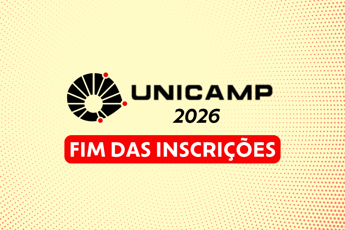 Prazo para se inscrever no Vestibular Unicamp 2026 termina hoje; veja como garantir sua vaga