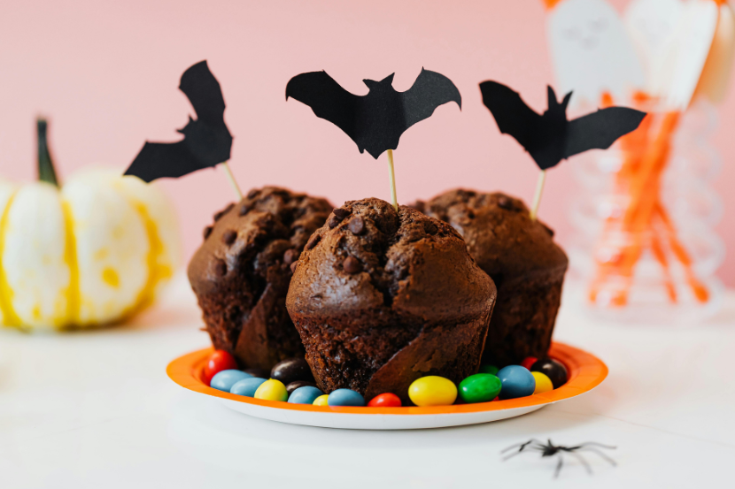cupcake de halloween