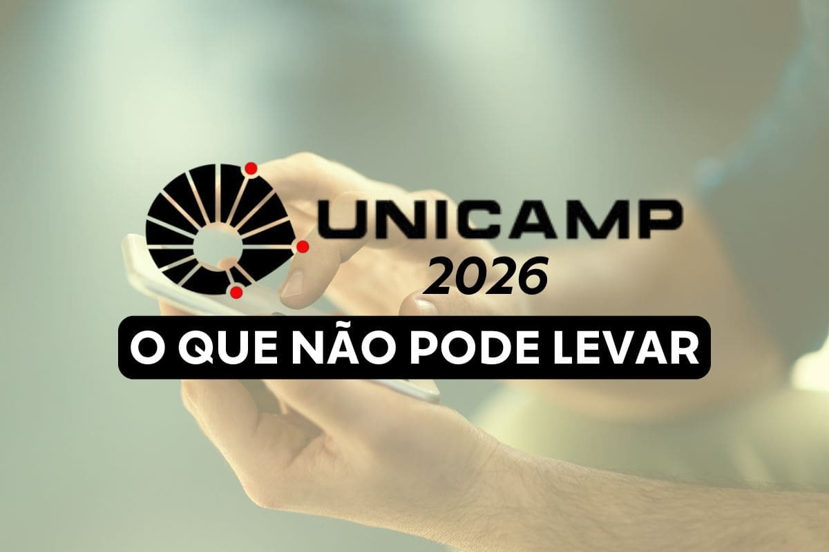 Celular, relógio, boné: veja tudo que não pode levar na Unicamp