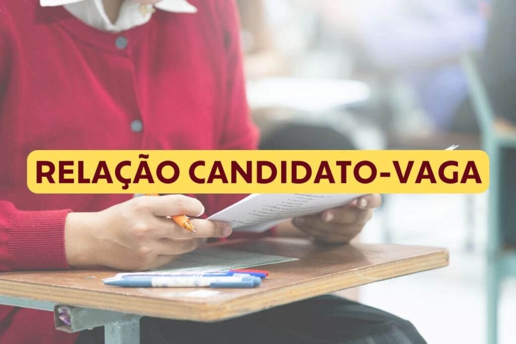 entenda o que é relação candidato-vaga e veja exemplos práticos aplicados aos cursos concorridos