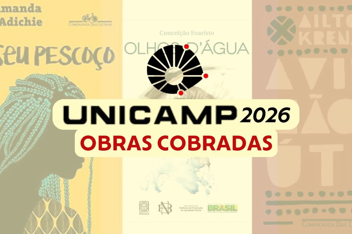 Quais são as obras cobradas no vestibular da Unicamp 2026?