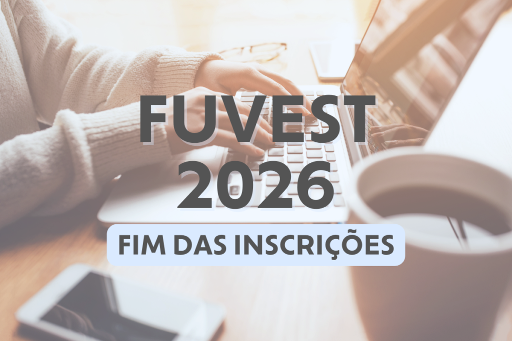 fim das inscrições fuvest