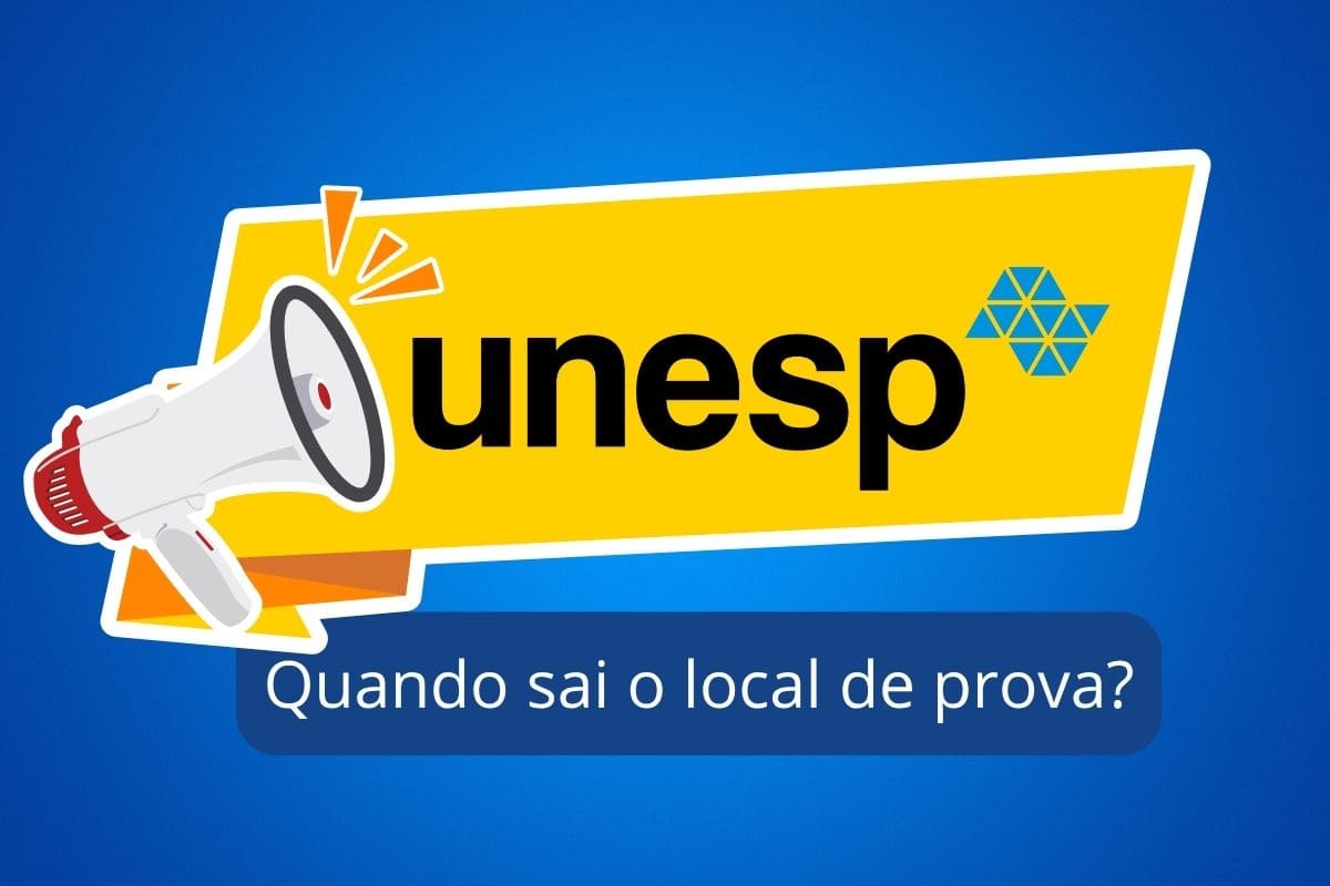 Quando sai o local de prova da Unesp 2026?