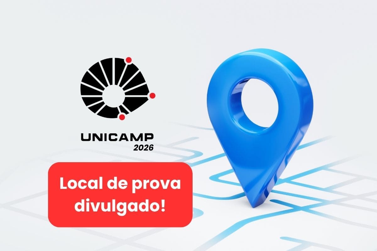 Local de prova da Unicamp 2026 é divulgado; veja como acessar