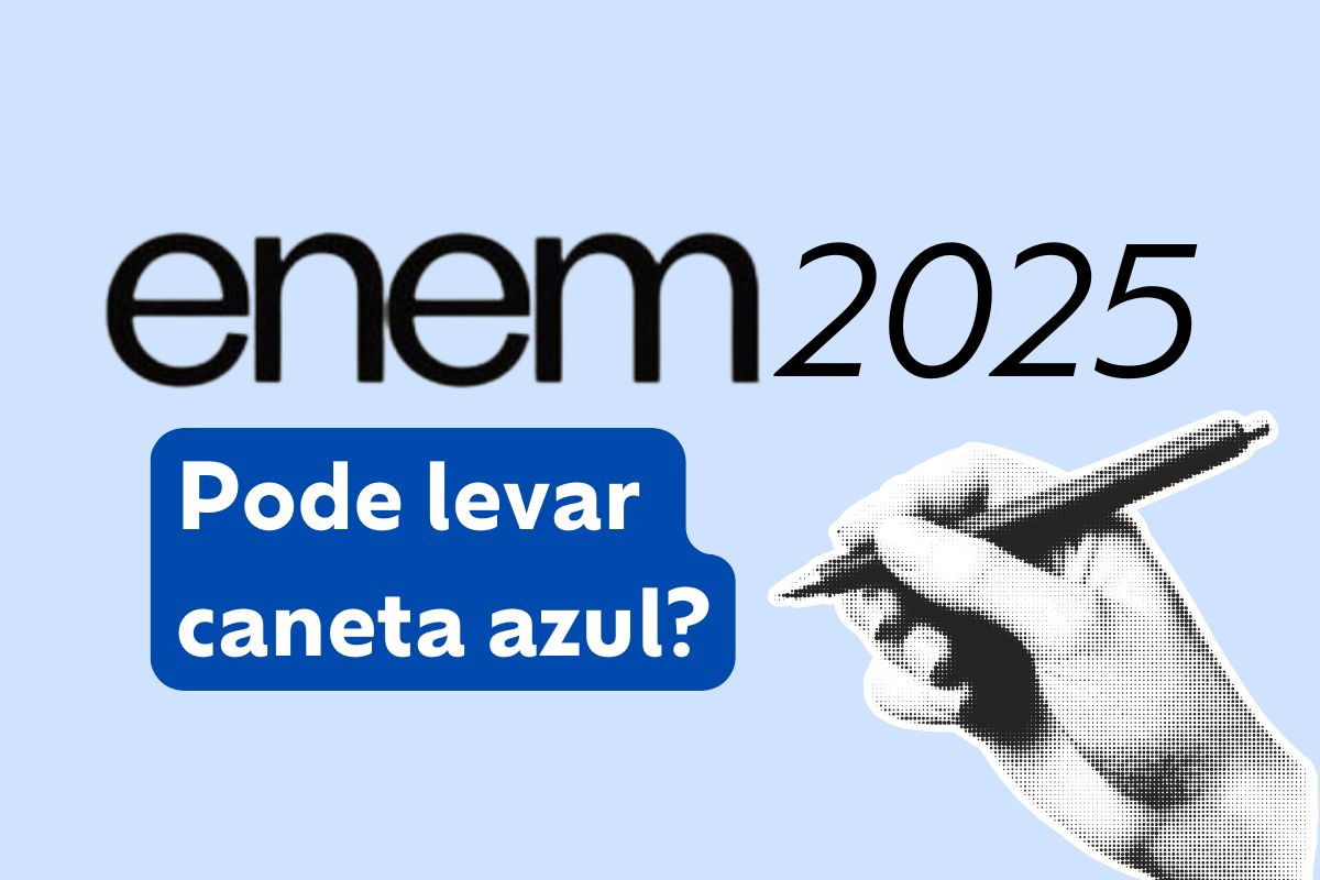 Pode usar caneta azul no Enem 2025? Entenda!