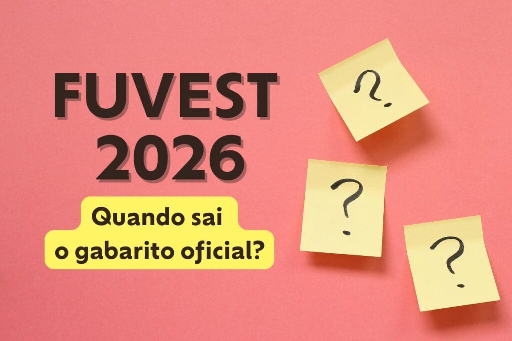 Quando sai o gabarito oficial da Fuvest 2026?