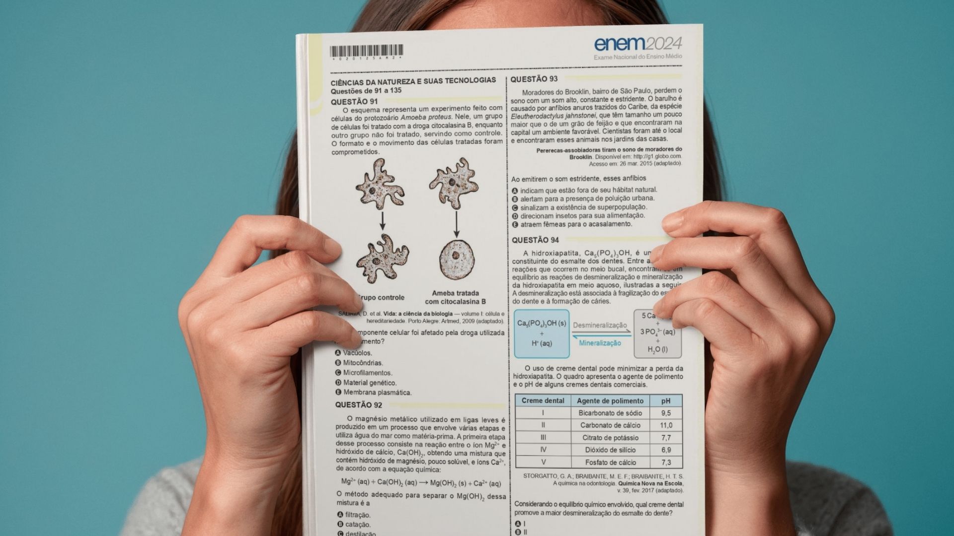 O que mais pesa no Enem para Biologia? Veja o que estudar