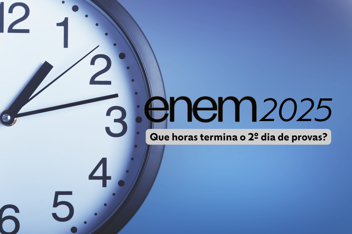 Enem 2025: que horas termina o 2º dia de provas?