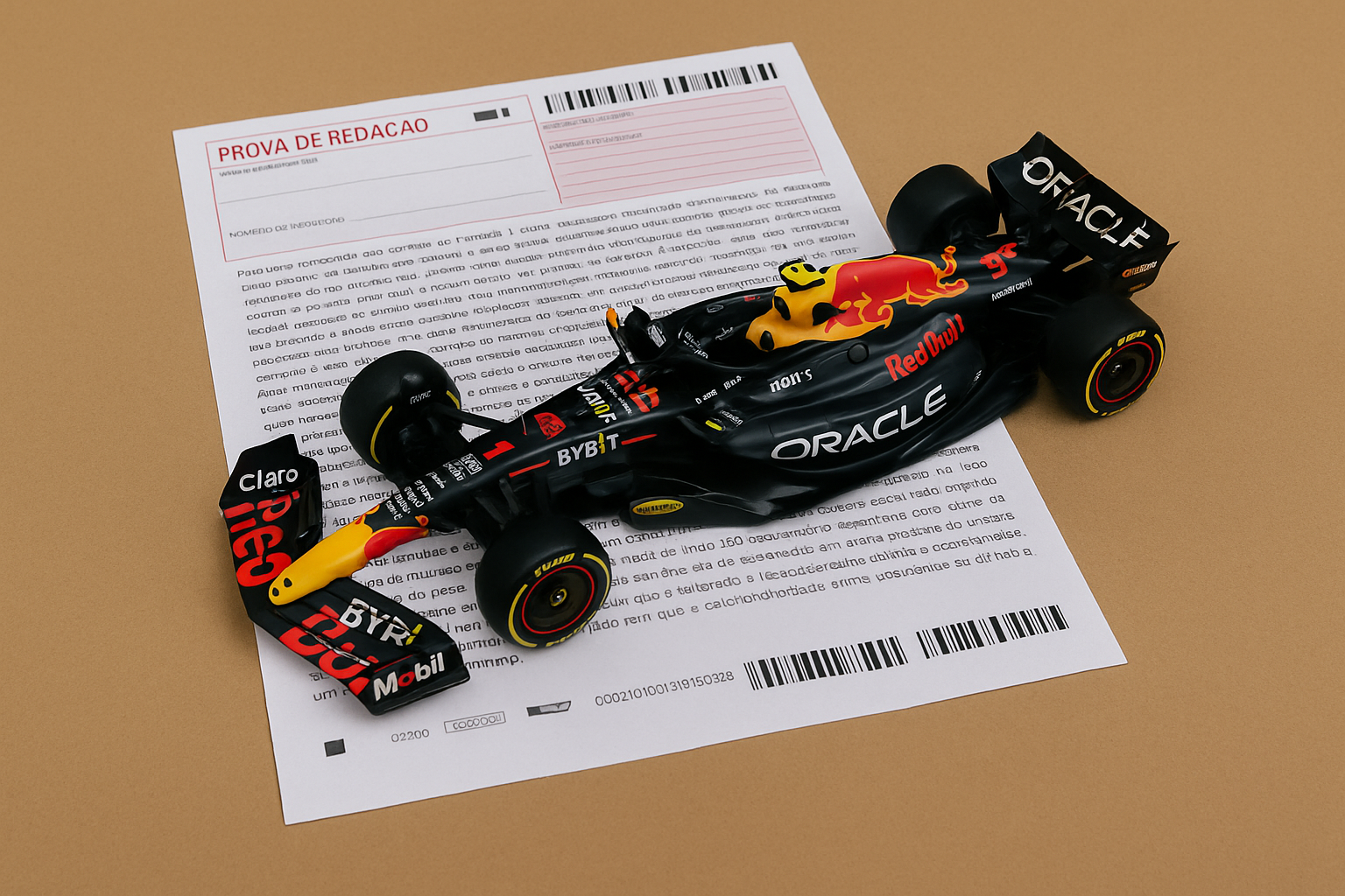 Já caiu Fórmula 1 na prova do Enem?