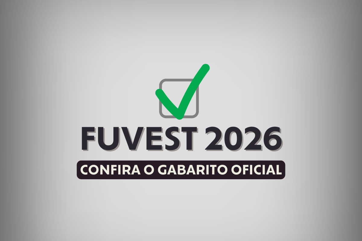 Confira o gabarito oficial da primeira fase da Fuvest 2026