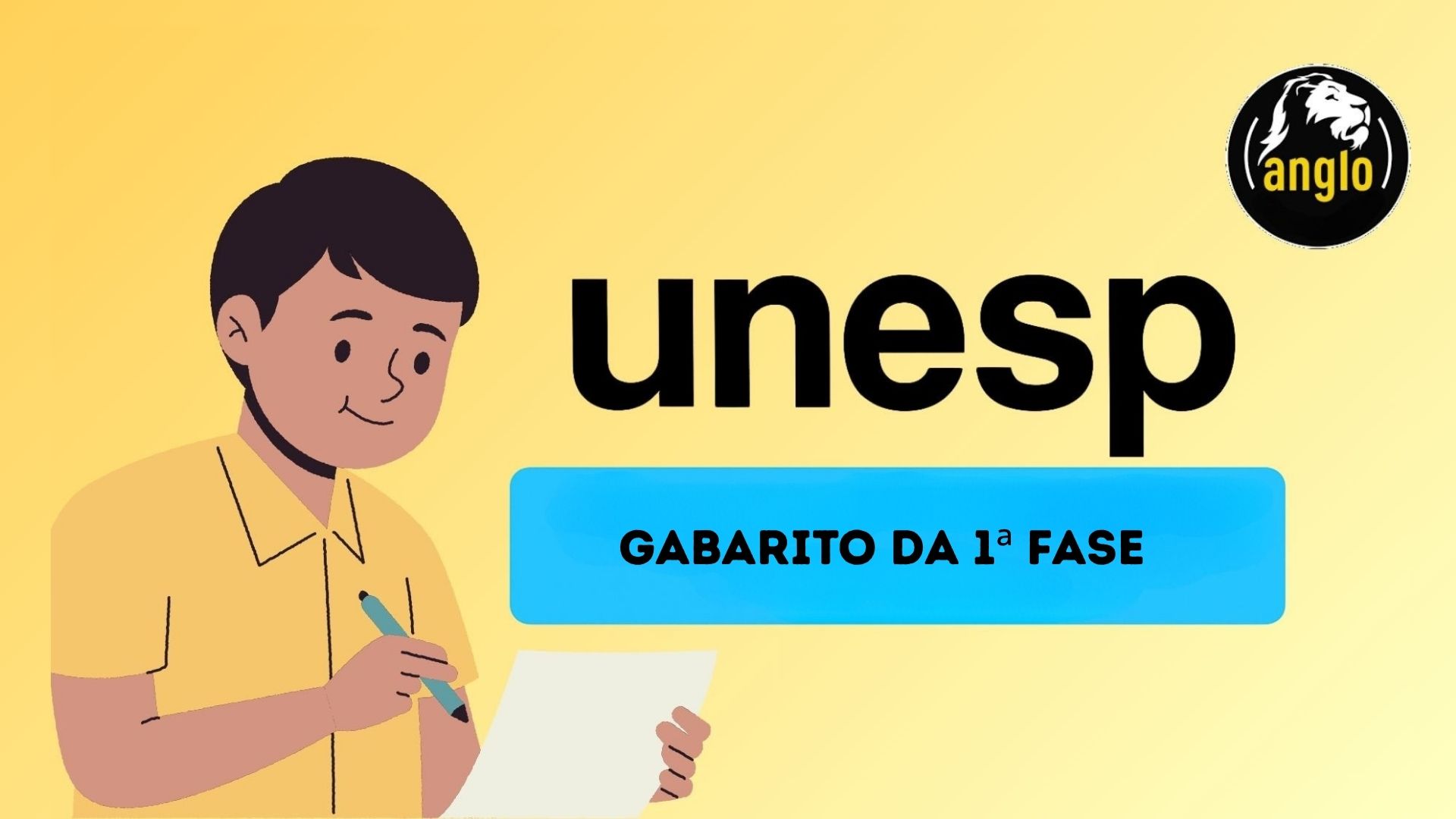 Gabarito Unesp 2026: veja as repostas da 1ª fase