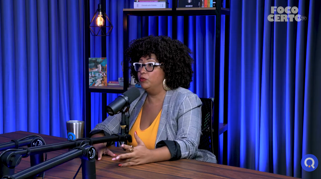Katiúcha Watuze, consultora de diversidade da Rede Globo, fala sobre futuro no Foco Certo Cast
