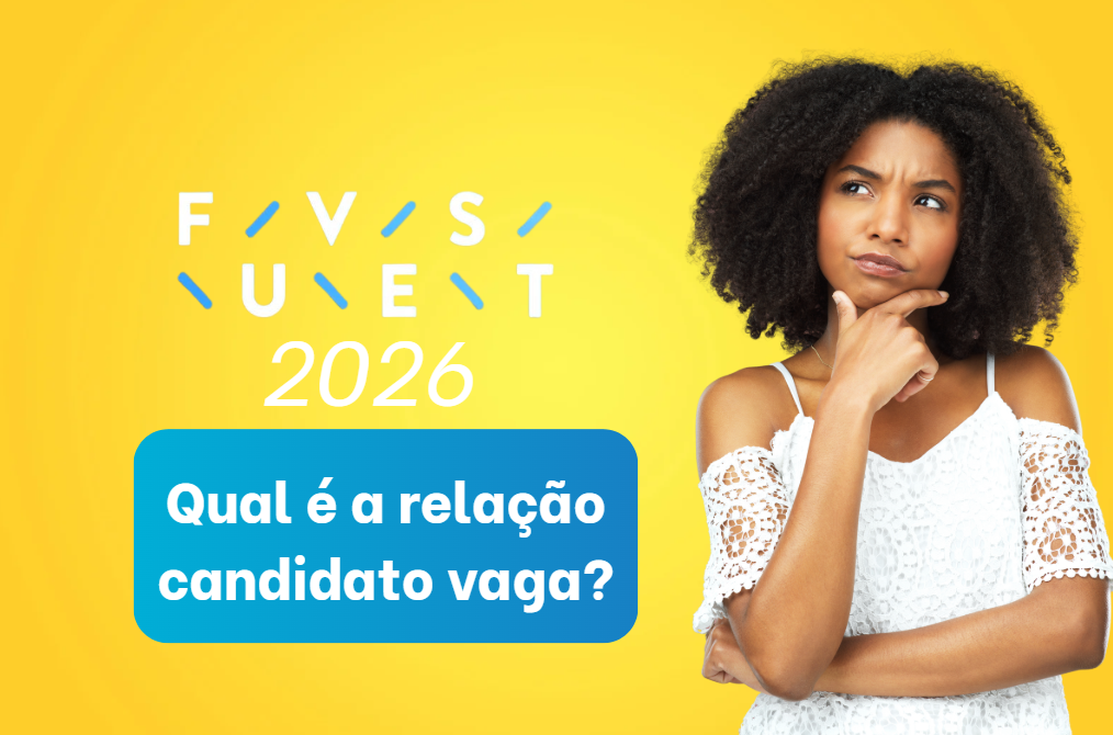 Qual é a relação candidato vaga da Fuvest 2026?