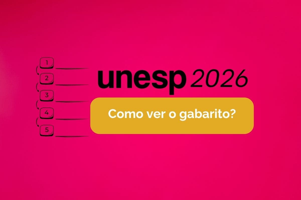 Como ver o gabarito oficial da Unesp 2026?