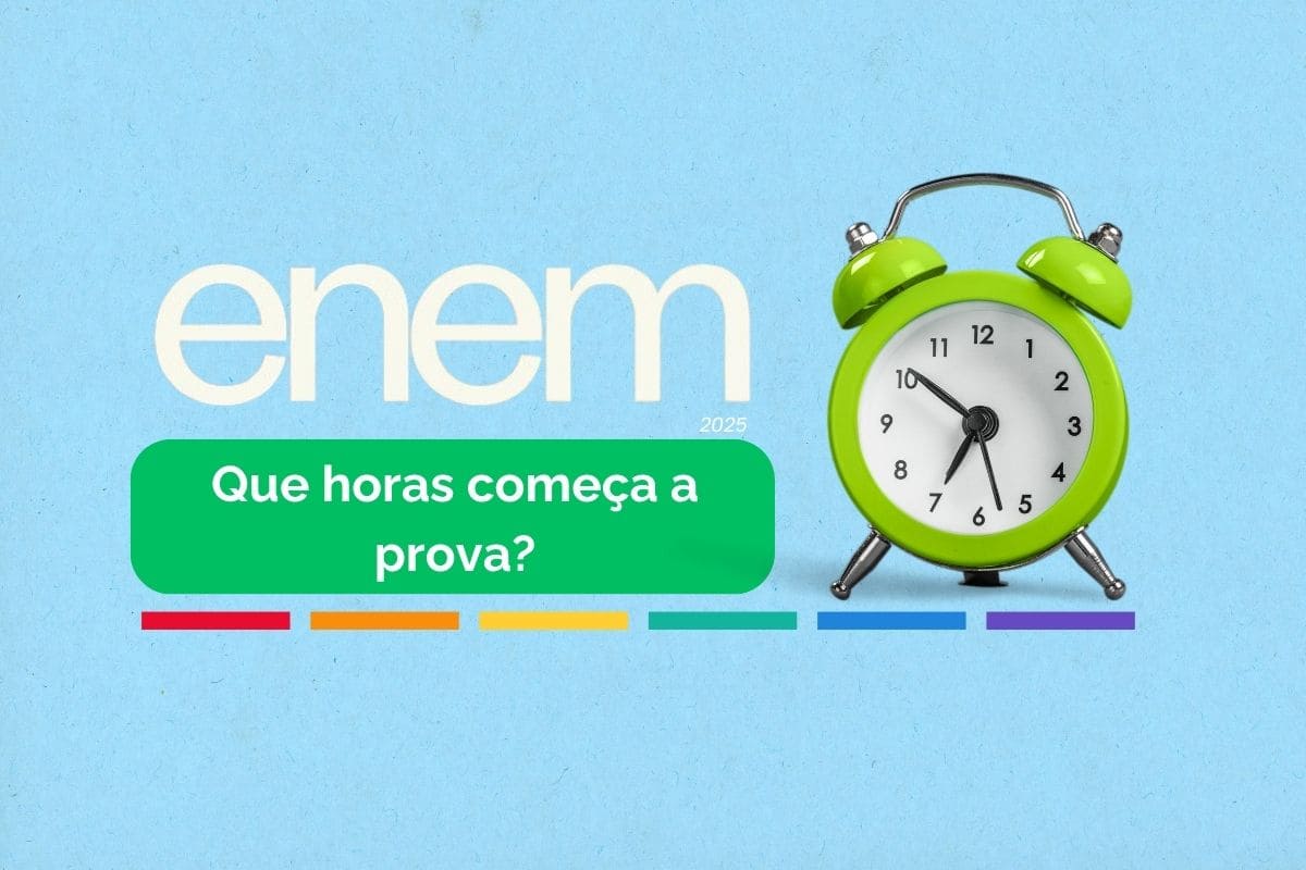 Que horas começa a prova do Enem 2025?