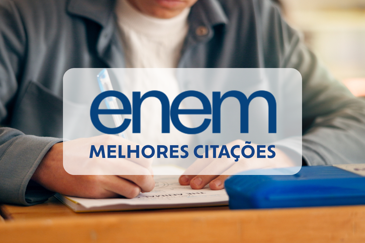 Melhores citações para a redação do Enem 2025: veja quais usar