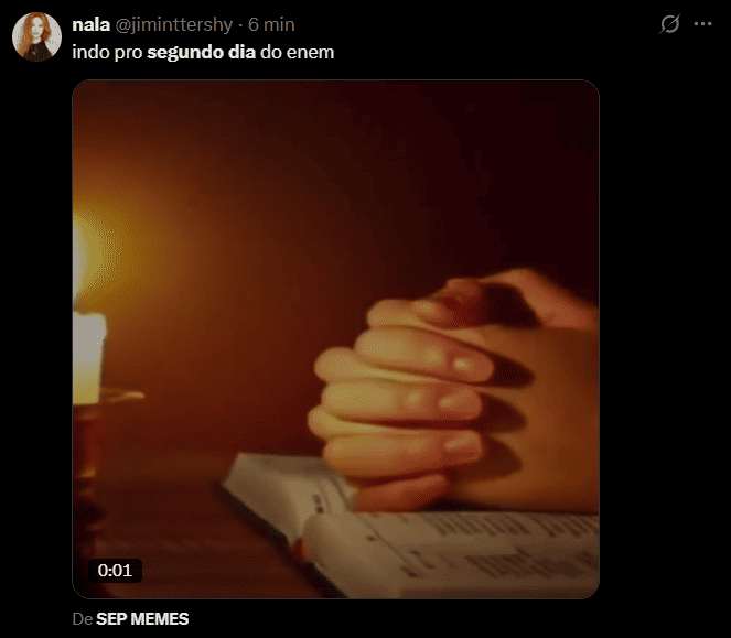 Memes do segundo dia do Enem 2025 (2)