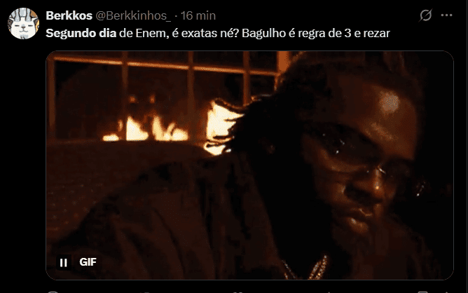 Memes do segundo dia do Enem 2025 (4)