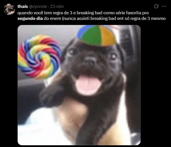 Memes do segundo dia do Enem 2025 (6)