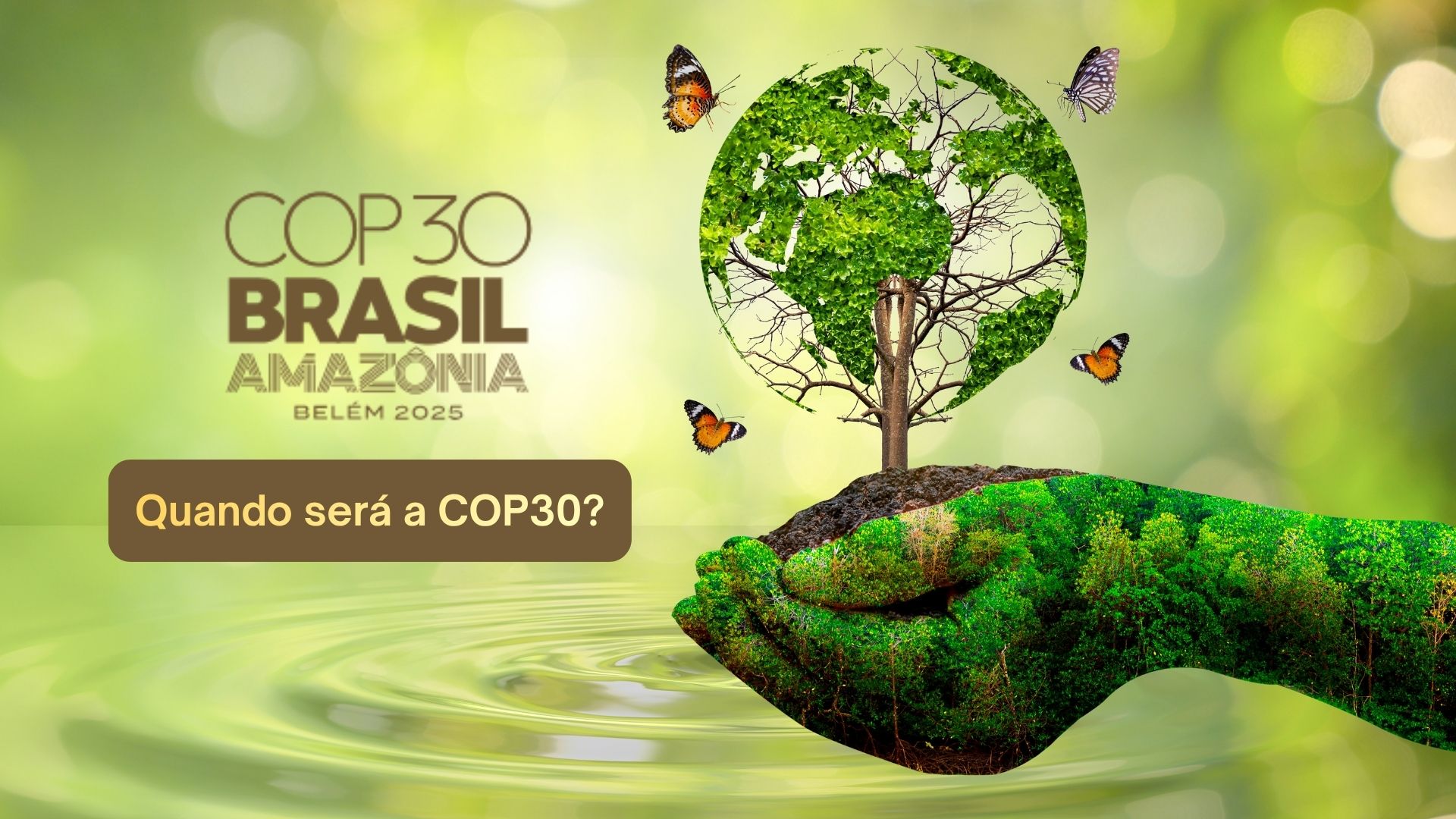 Quando será a COP30? Veja as datas do evento