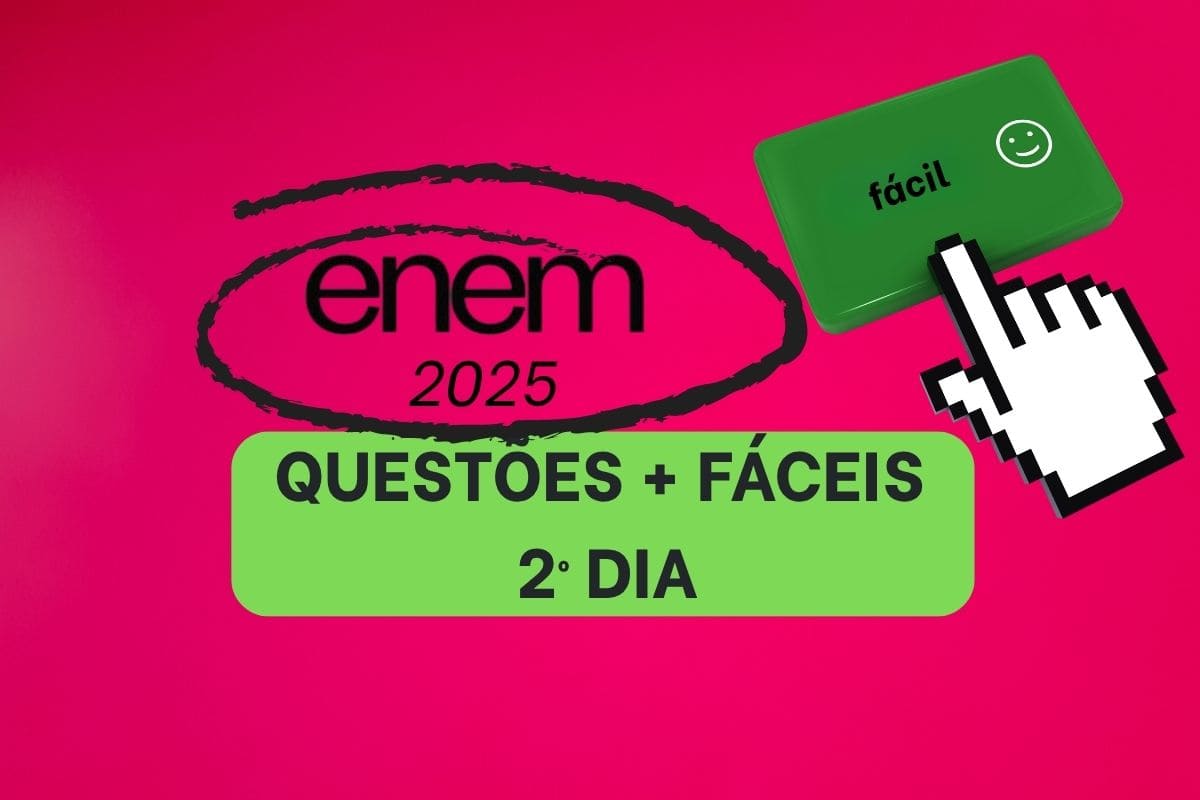 Enem 2025: confira as questões mais fáceis do segundo dia
