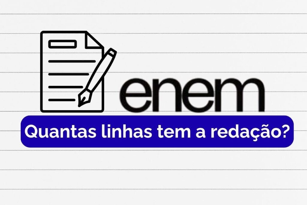 quantas linhas tem a redação do enem
