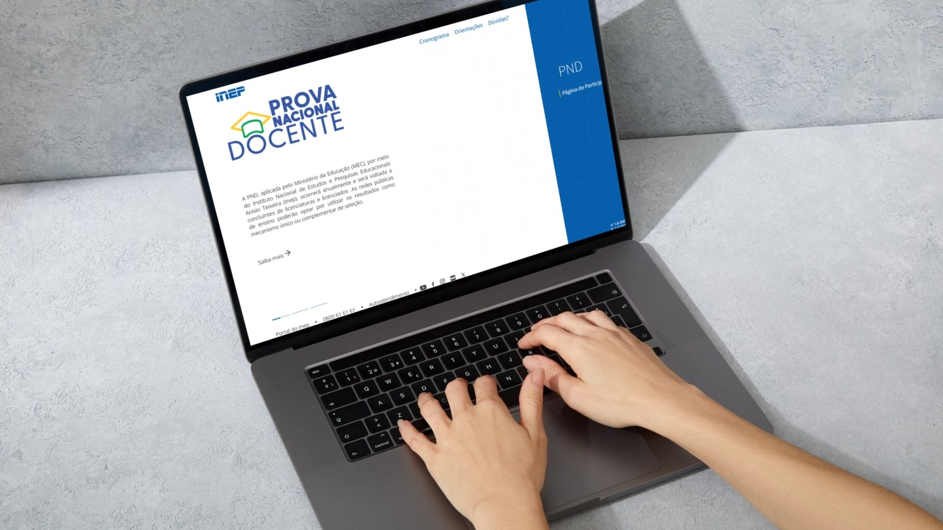 Como ver a nota da redação da PND 2025?