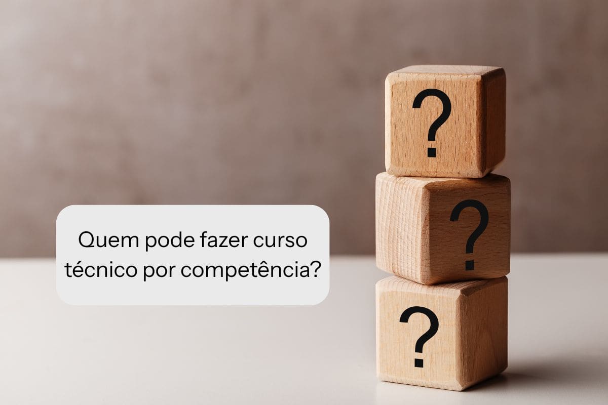 Quem pode fazer curso técnico por competência?