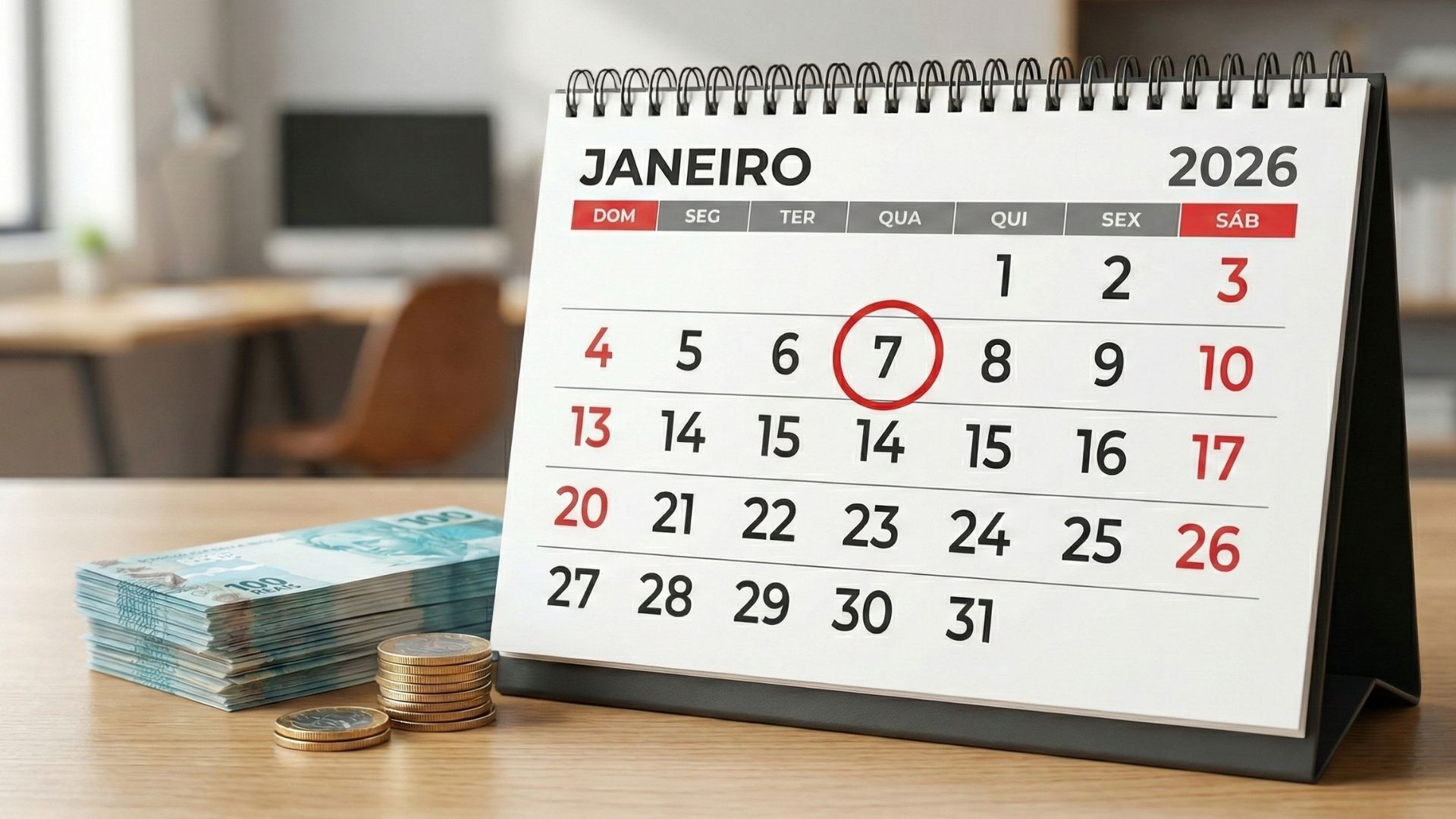 5º dia útil em 2026: veja quando cai o pagamento em cada mês