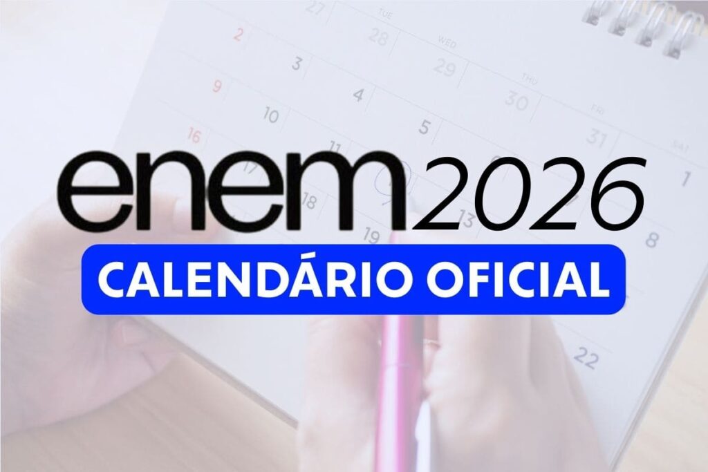 Calendário Enem 2026: veja todas as datas da prova