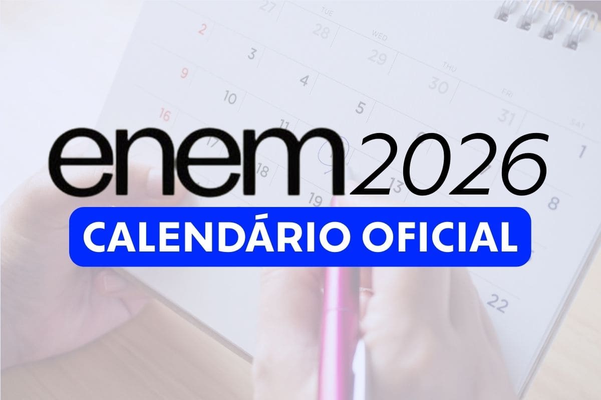 Calendário Enem 2026: veja todas as datas da prova