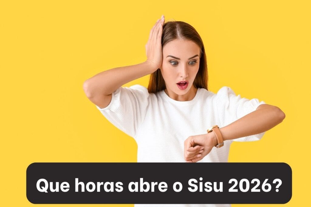 que horas abre o sisu 2026