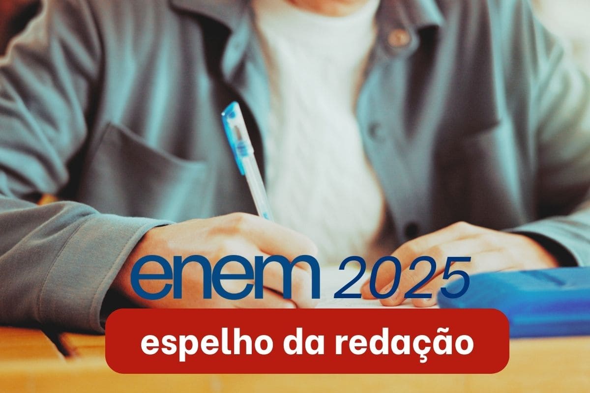 Espelho da redação Enem 2025: quando sai e como ver