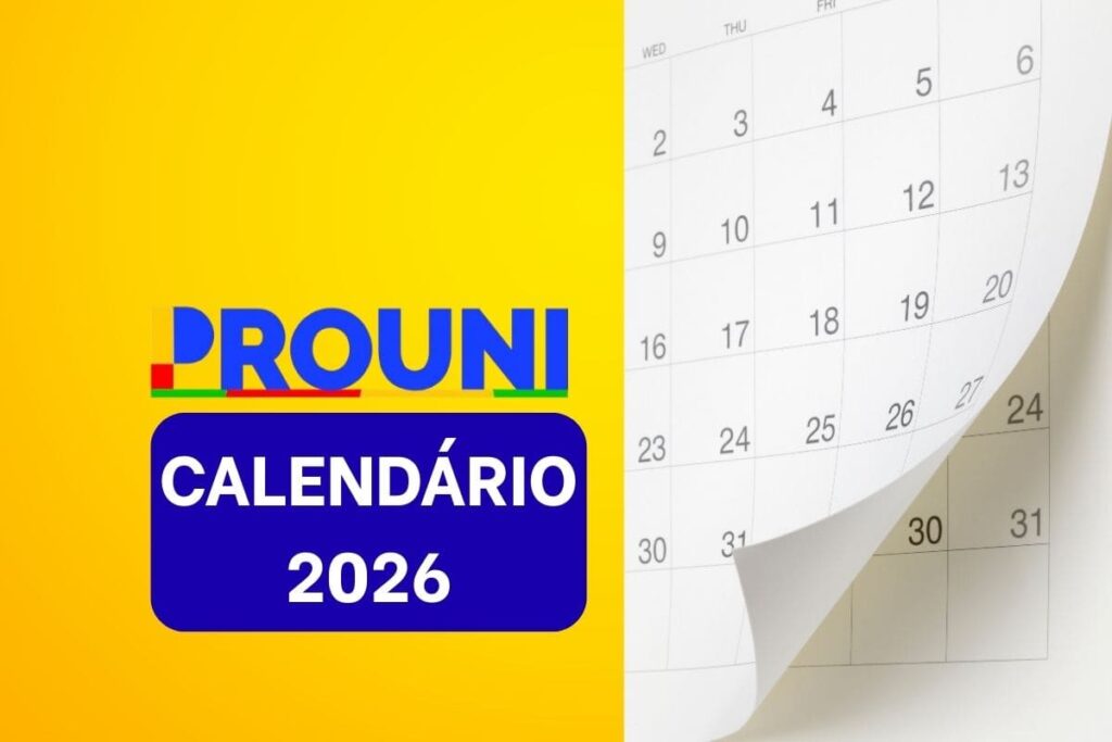 calendário prouni 2026