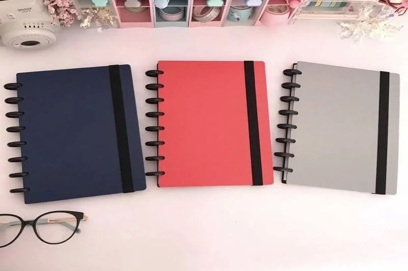 cadernos de disco variados